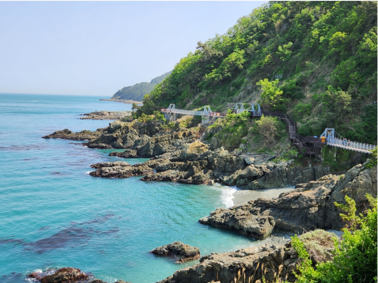 부산 이기대 해안산책로