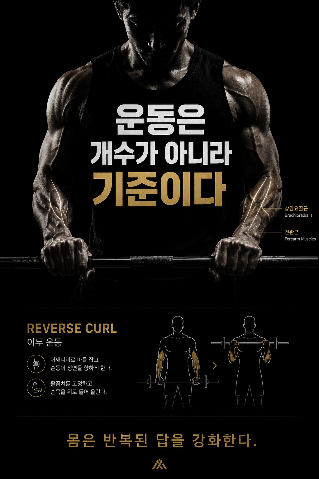 운동은 개수가 아니라 기준이다