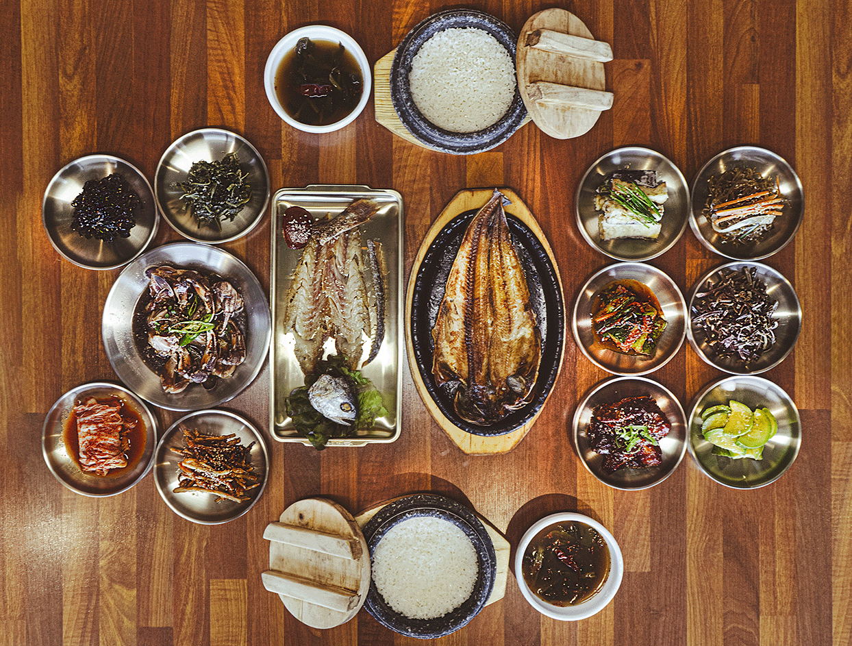 뽈락구이 정식 사진