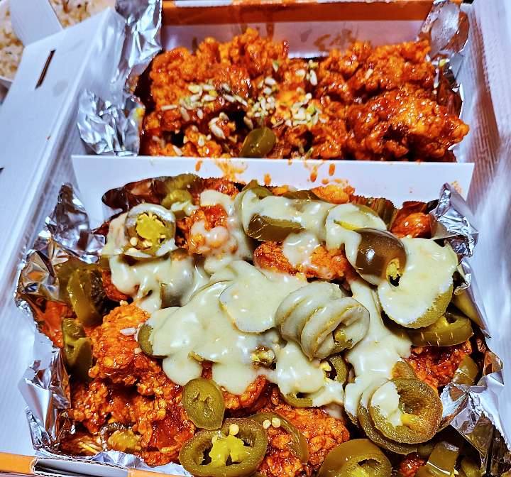 전국 택배 주문 구매 국내 최초 시금치 닭강정 치킨 포항초 닭강정 포항 맛집 추천 생방송투데이 맛의 승부사