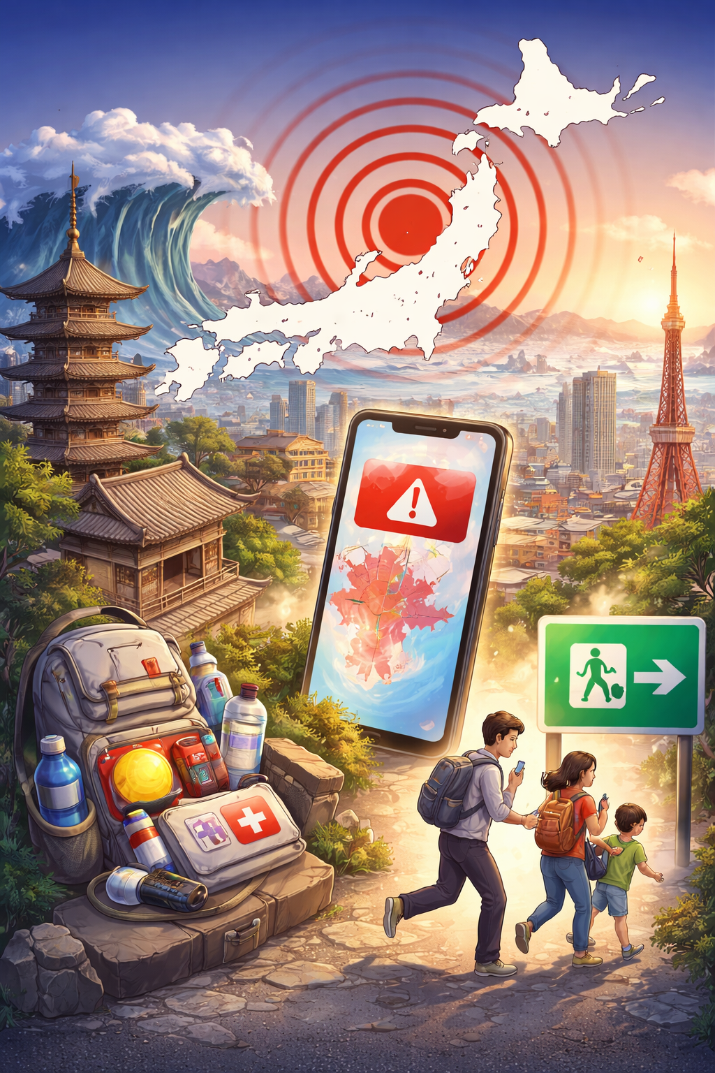 일본 지진 어플 추천 총정리|실시간 경보부터 안전지역·위험지역 확인 방법까지 관련 사진