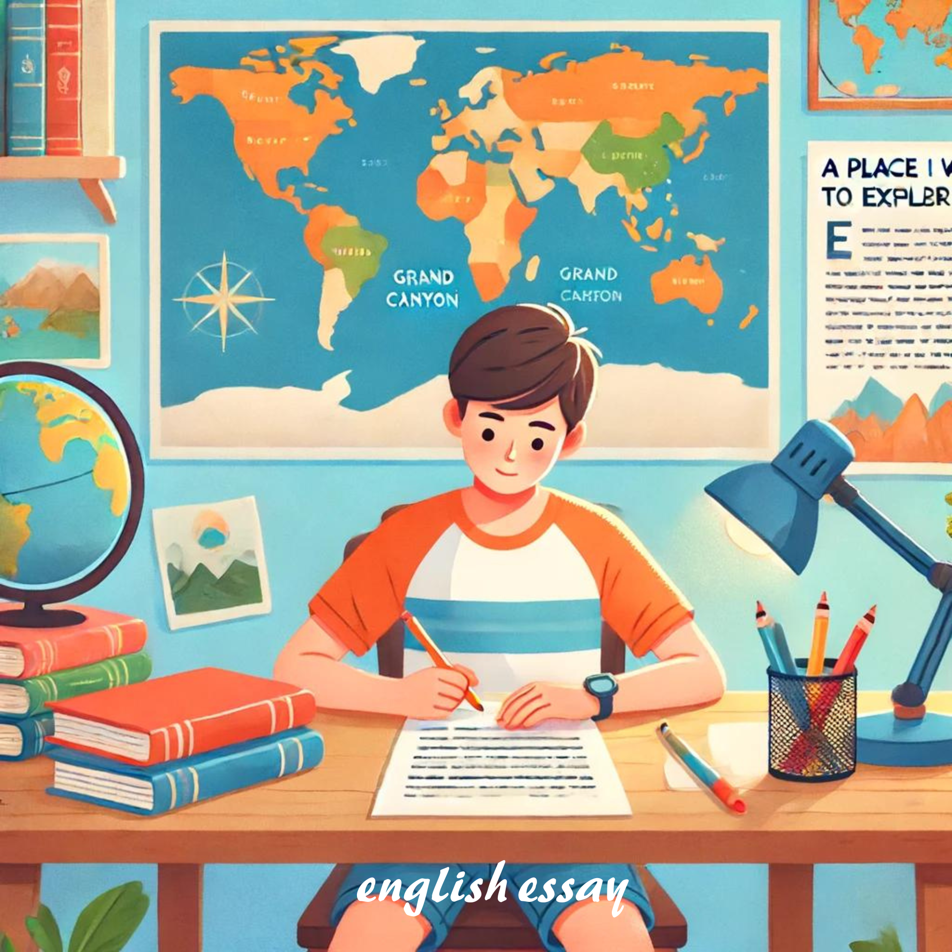 How to Write an English Essay: "A Place I Want to Explore"(영어 에세이 작성법: "탐험하고 싶은 장소")