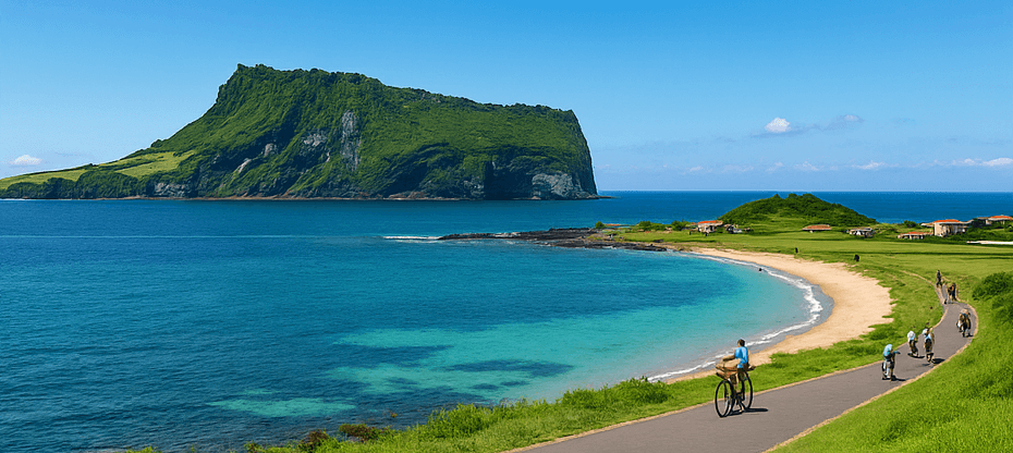 8월 제주 성산일출봉과 우도에서 즐기는 여름 여행의 감동