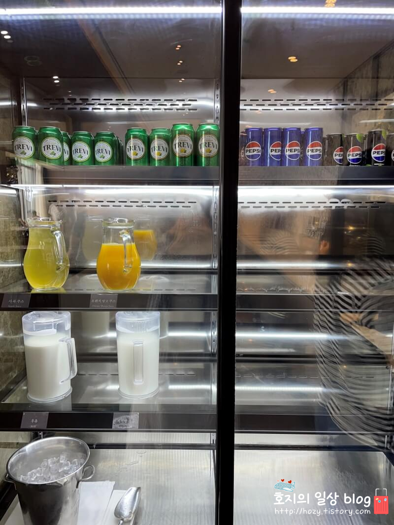 송도 쉐라톤 클럽라운지 음료메뉴