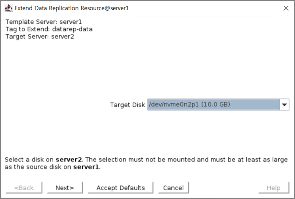 Target Disk