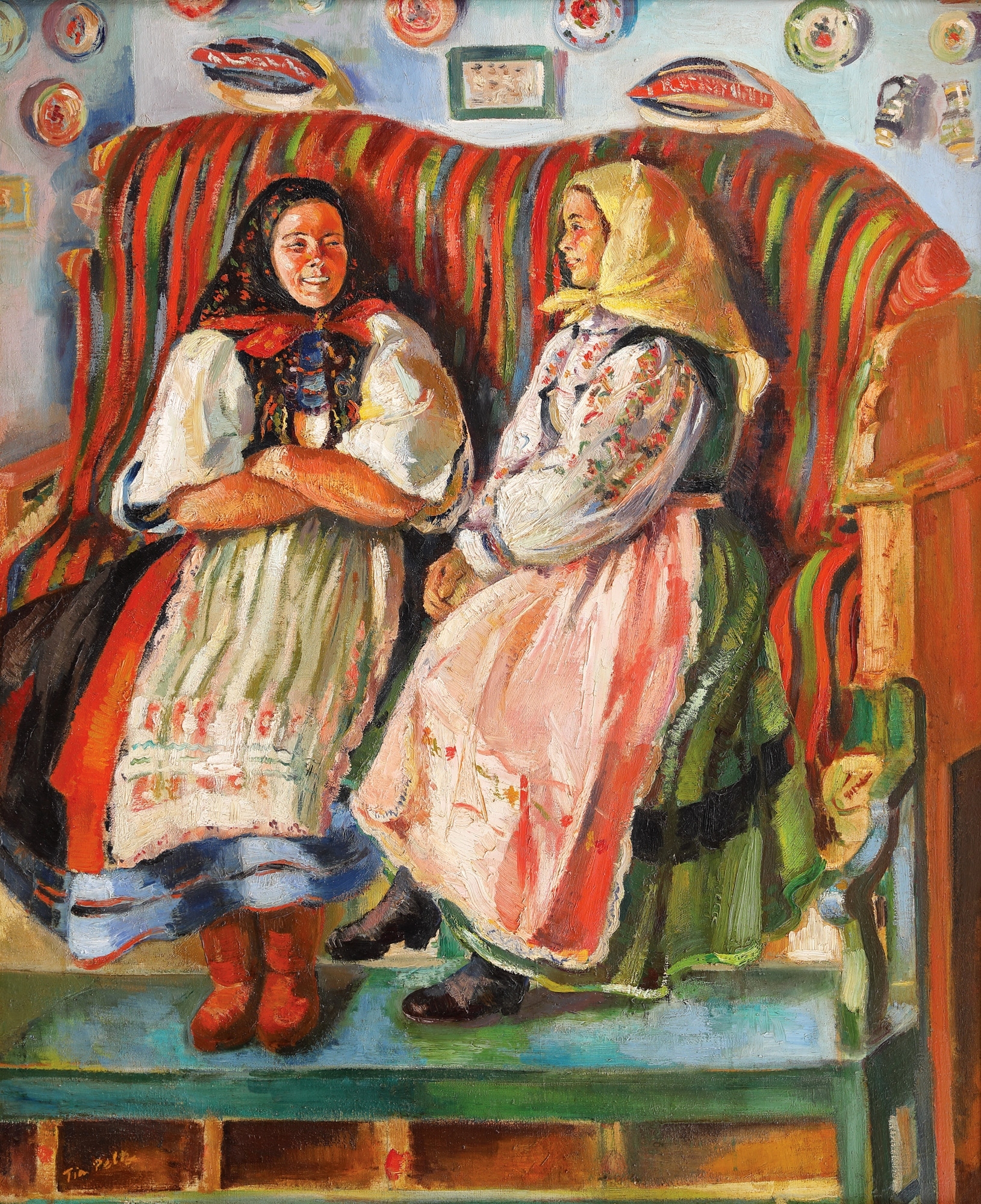 티아 펠츠(Tia Peltz)&#44; 루마니아&#44; 화가&#44; 1923-1999