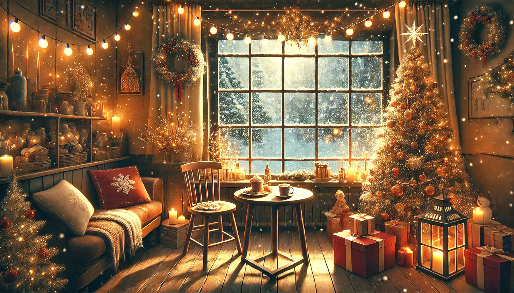 크리스마스 시즌, 사람 붐비는 도심 대신 조용한 분위기의 산책 코스 이미지