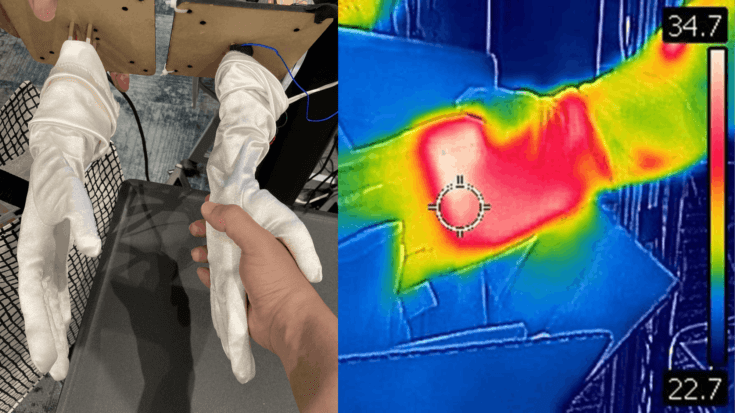 사람의 따뜻함과 따스함을 느낄 수 있는 '로봇 핸드' VIDEO:人の手の動きとぬくもりを感じられる『ロボットハンド』 ソニーの若手が「リアルな繋がりの大切さ」に挑む 「BOOSTER」で公開