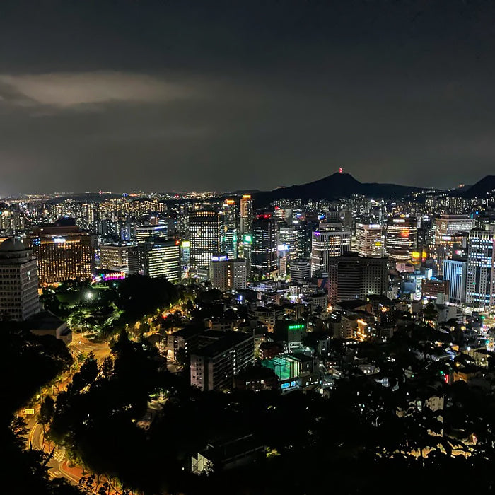 남산 시내 야경 관련 사진