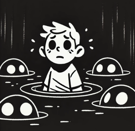 어둠속에 혼자 있는 꿈해몽