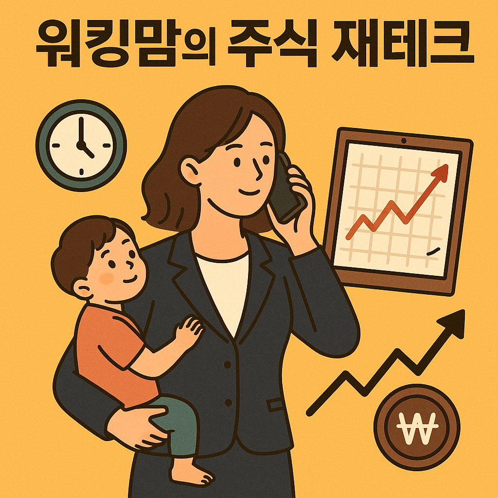 워킹맘 주식 재테크 현실 가이드 : 시간 없이도 자산 불리는 5가지 실전 전략 관련 사진