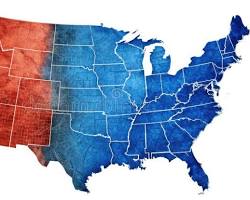 지지율의 양극화 고착