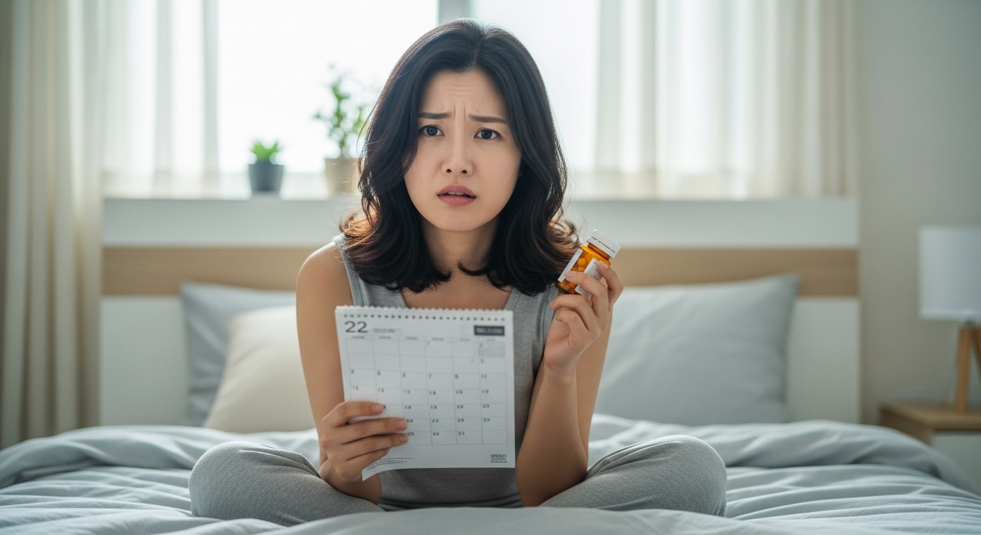 생리와 출혈 구분, 부작용