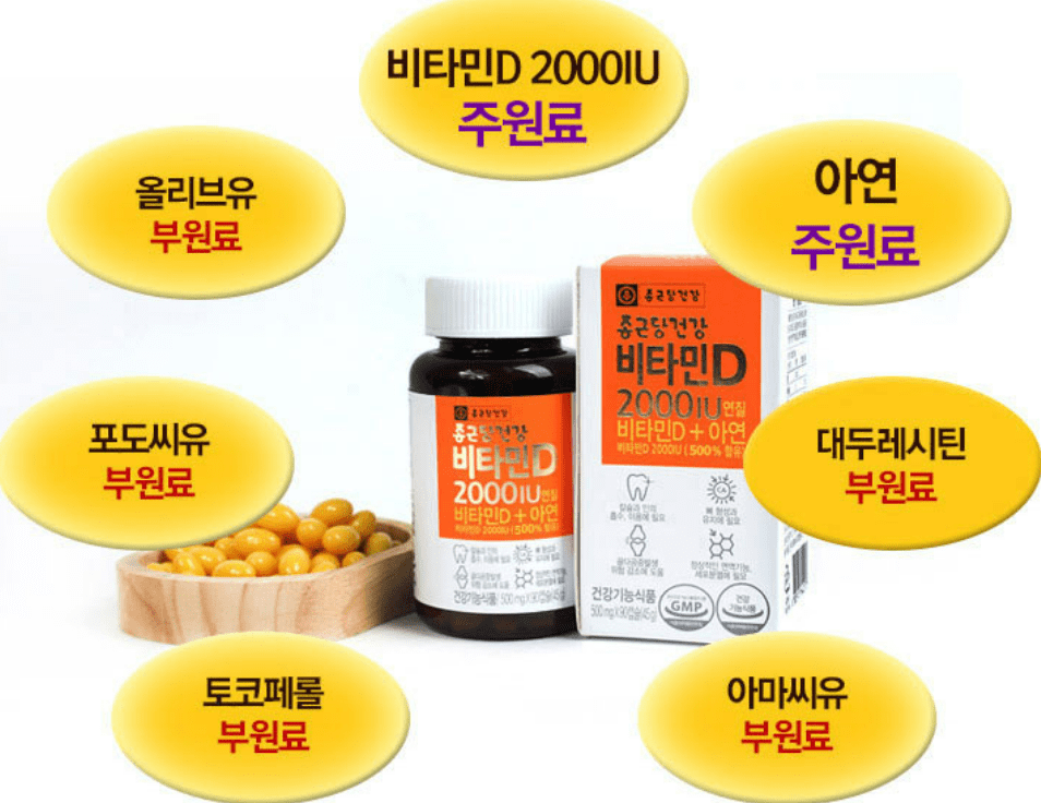 비타민D 추천 및 인기 순위 TOP 5 - 네이버, 쿠팡, 올리브영 분석
