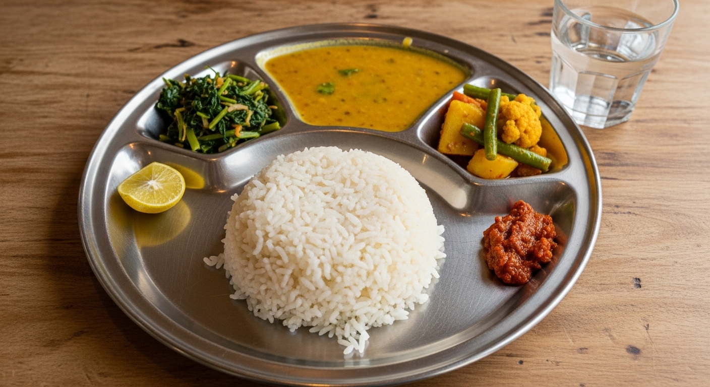 네팔 전통음식 달밧