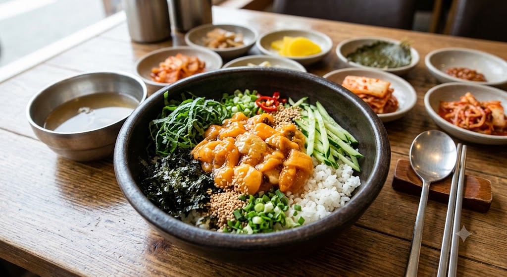 멍게 비빔밥