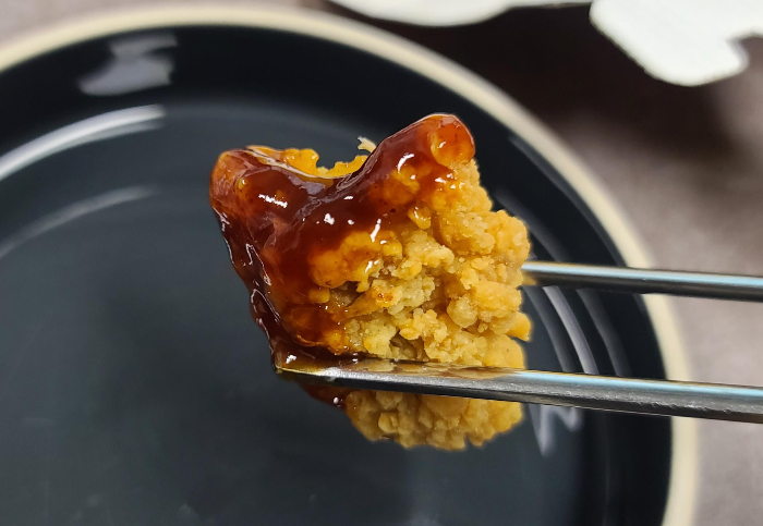 편의점치킨 가성비치킨 GS 25 쏜살치킨 앱주문 픽업 깔끔한쏜살치킨 구성품 순살치킨 국내산닭가슴살 치킨양념소스