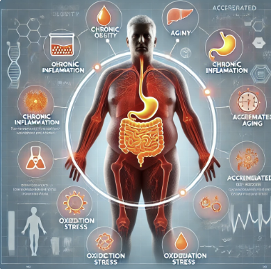 비만이 가속 노화를 부른다? 회춘 다이어트 방법 관련 사진
