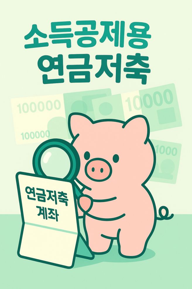 연말정산 연금저축 소득공제