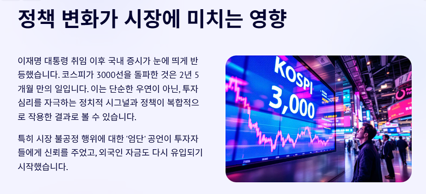 정책 변화가 시장에 미치는 영향