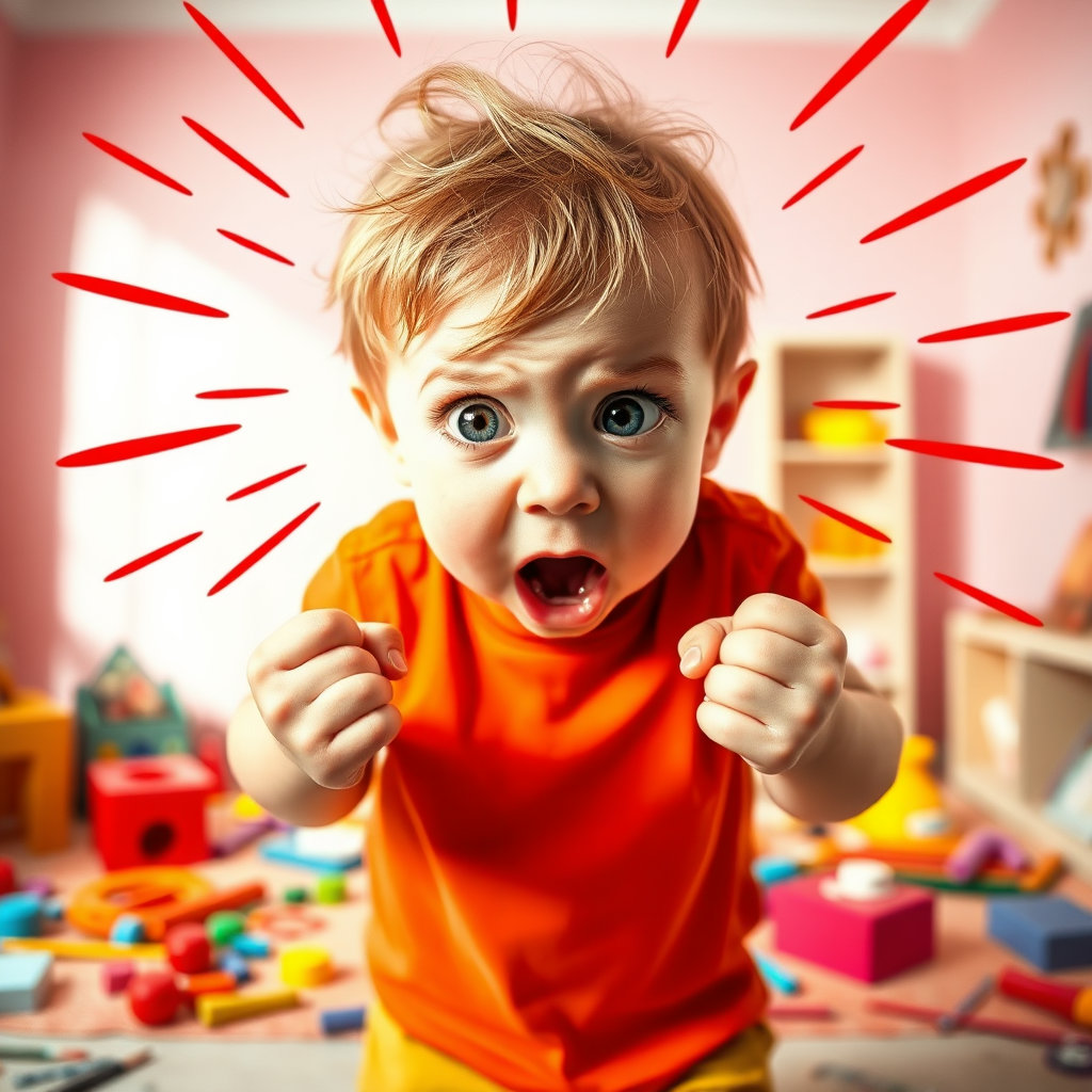 아이의 감정 폭발