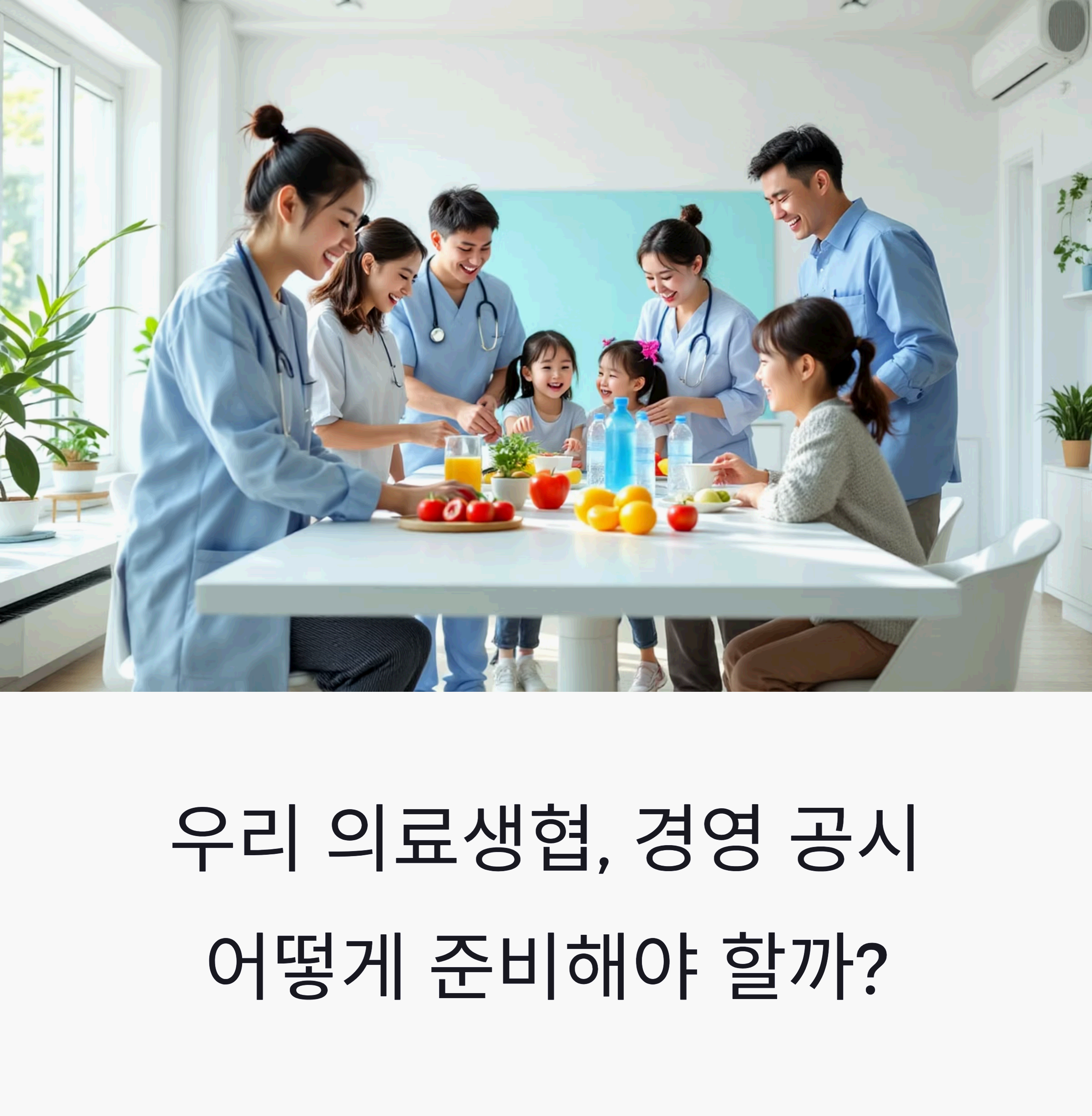 community members, including medical staff, children, adults, and elderly