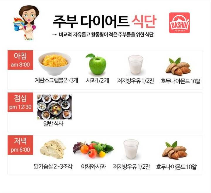 주부다이어트식단