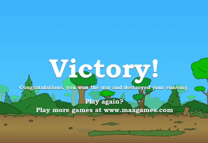 전쟁시대-플래시게임-종료-화면