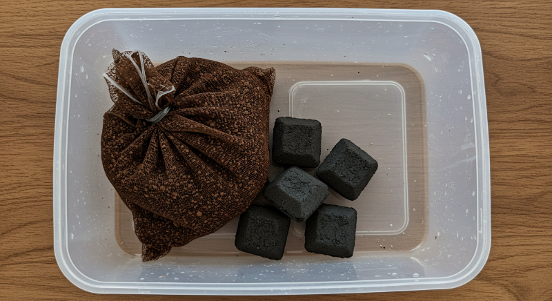 커피 찌꺼기/녹차 티백/숯 활용법