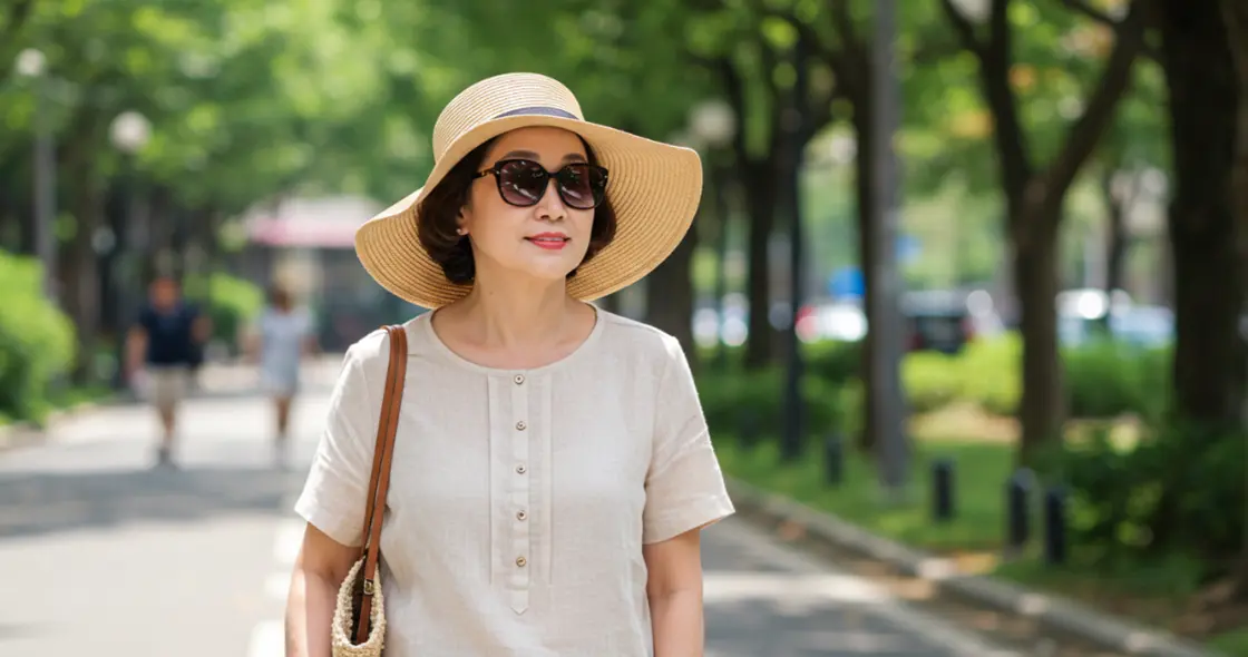 60대 여성 편안한 의류 코디법