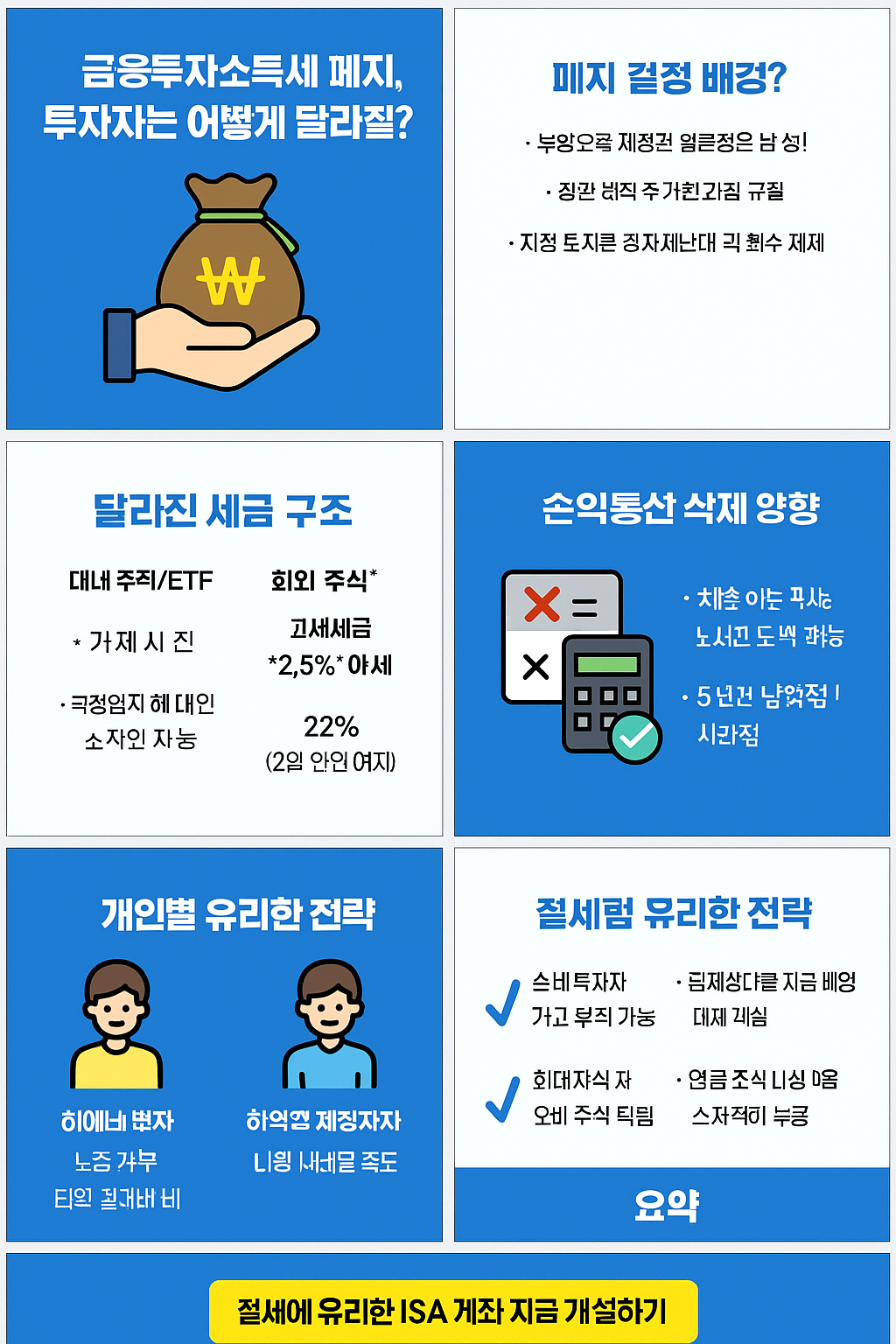 금융투자소득세 폐지