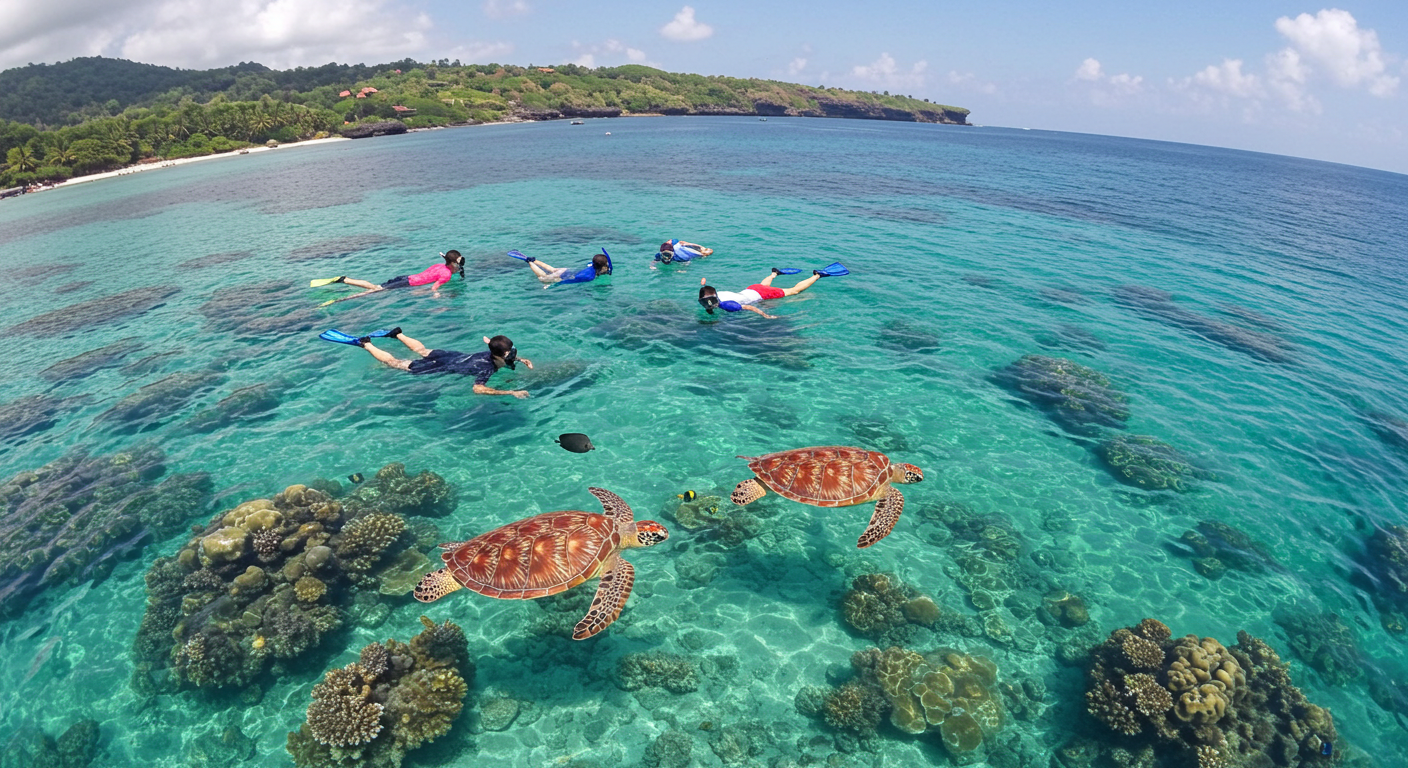 모알보알 거북이 스노클링