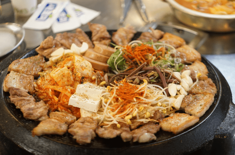 방이동 먹자골목 맛집 "원무삼" 음식