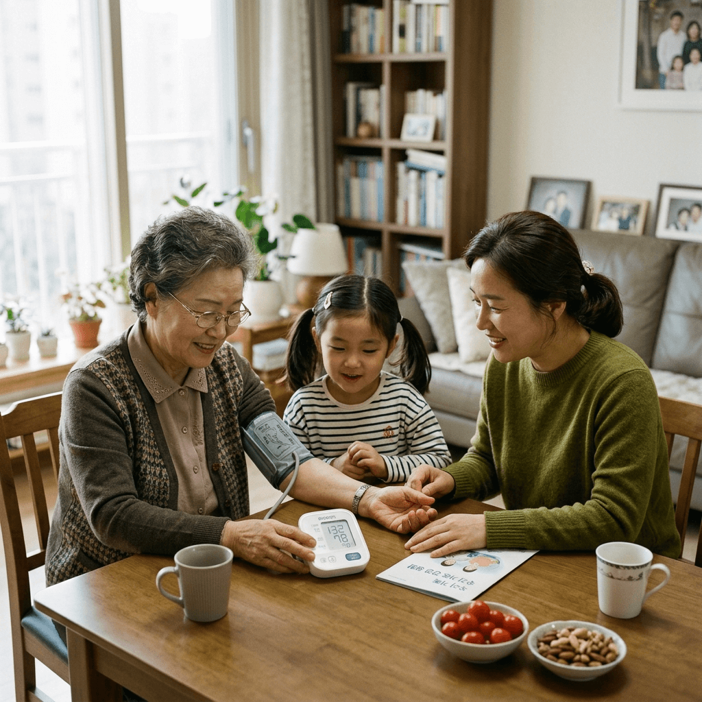 호흡기 질환 고위험군 영유아 노인 만성질환자 안내 이미지
