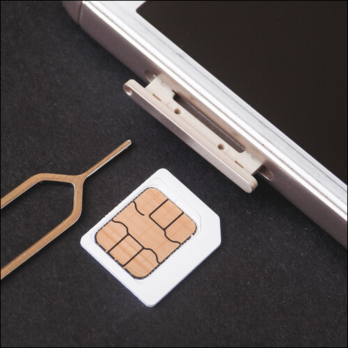 휴대폰과 심카드