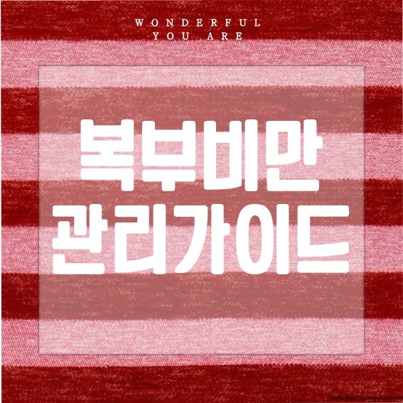 복부비만 탈출 가이드: 4주 완성 플랜