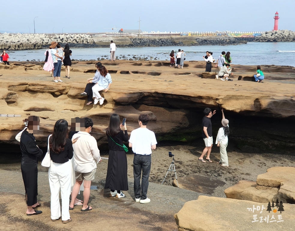 사계 해변 포토존
