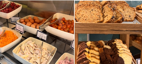 호텔 조식 사진