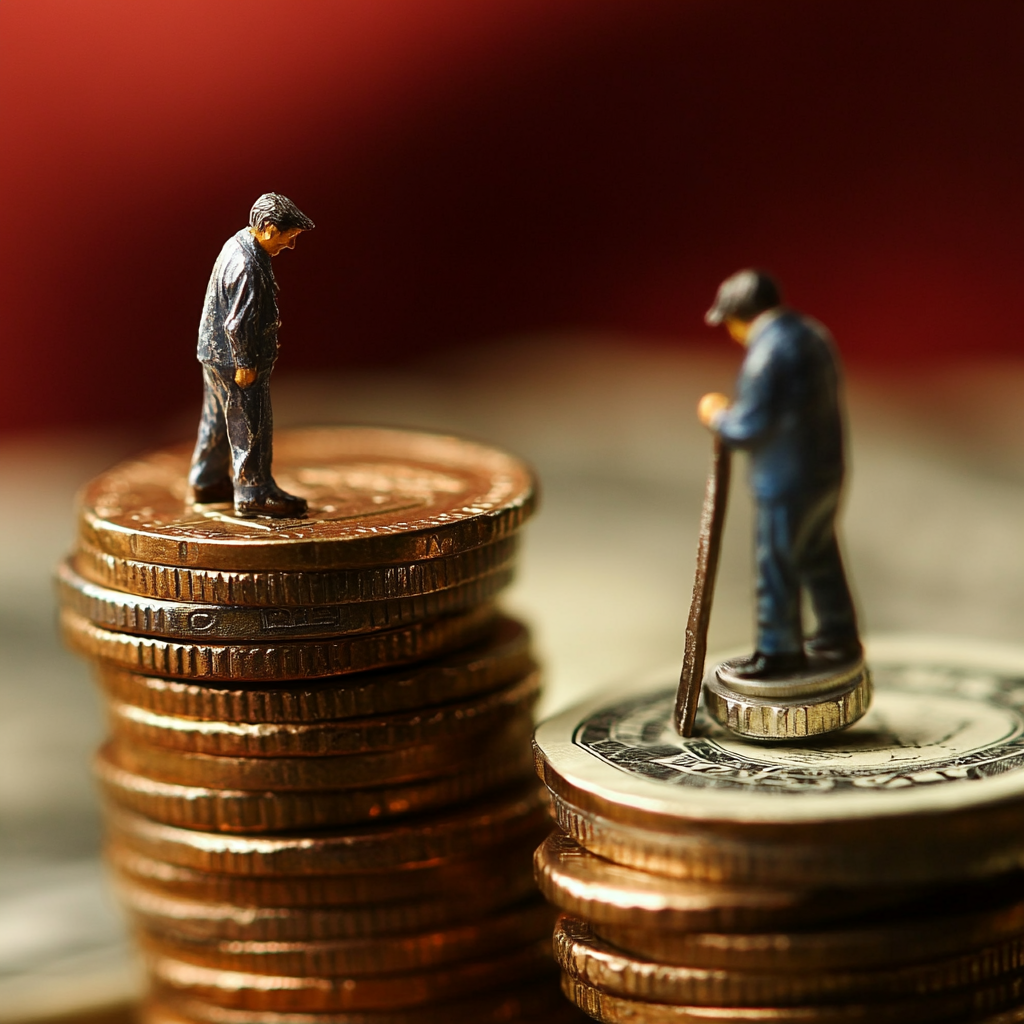 세금과 실업급여의 영향