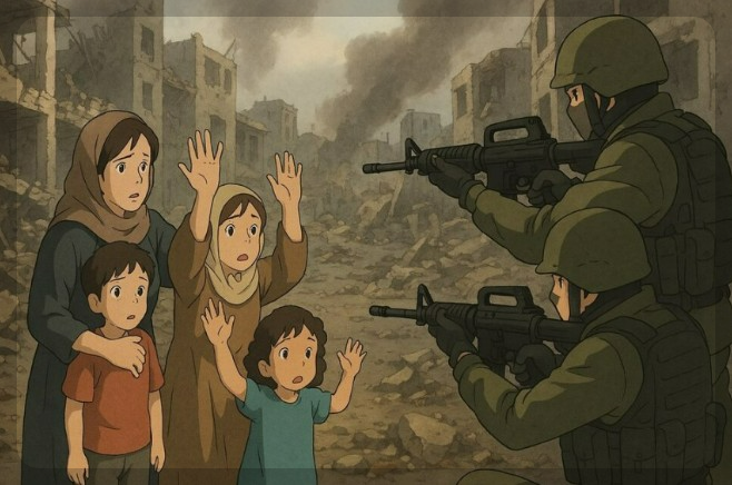 이스라엘군 지브리 이미지