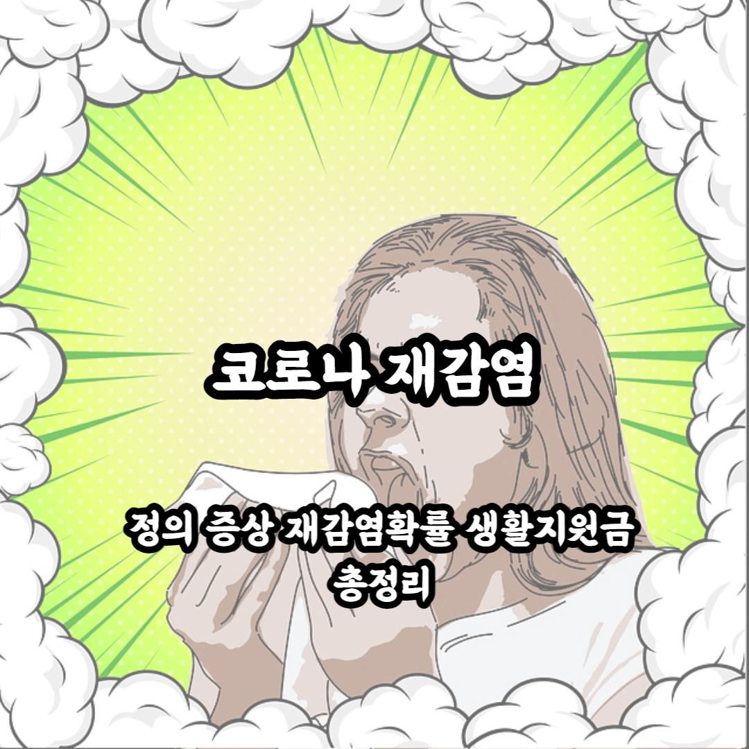 코로나 재감염 정의 증상 및 확률 생활지원금 수령여부까지 알아보자