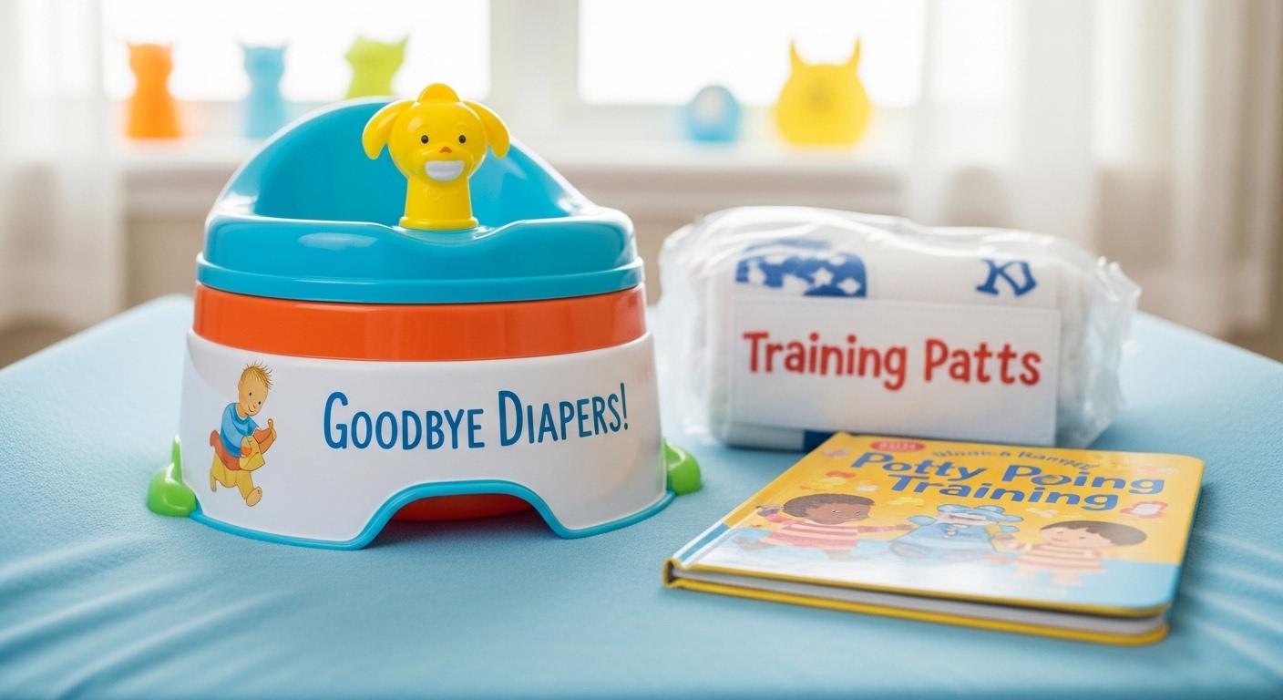 기저귀 이제 안녕!