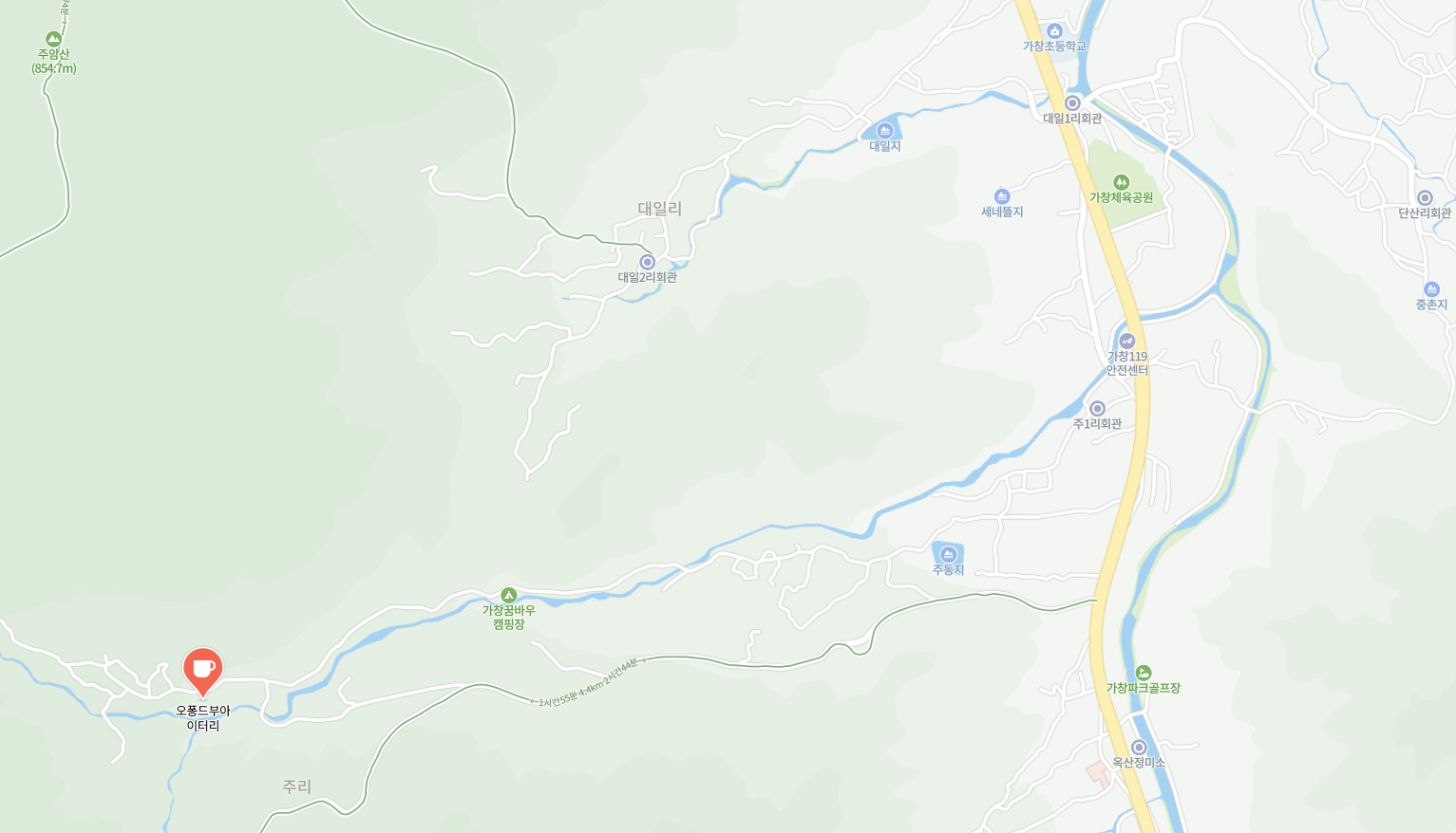 가창 브런치카페 '오퐁드부아 이터리'