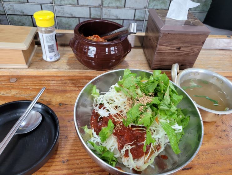 오산 비빔국수 맛집