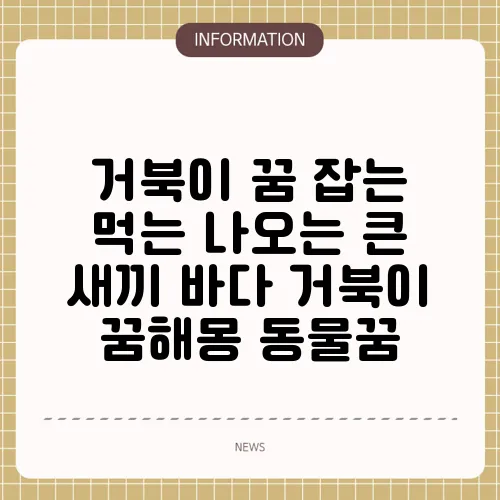 거북이 꿈 잡는 먹는 나오는 큰 새끼 바다 거북이 꿈해몽 동물꿈