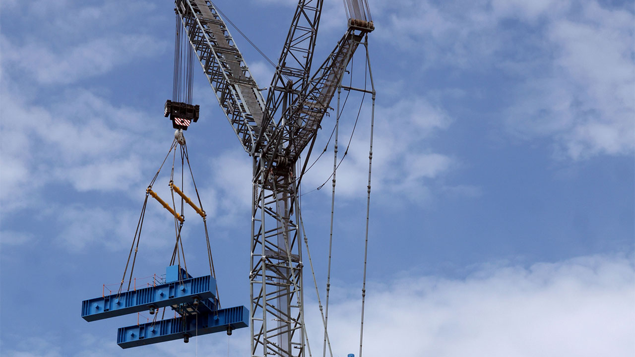 타워크레인 사진