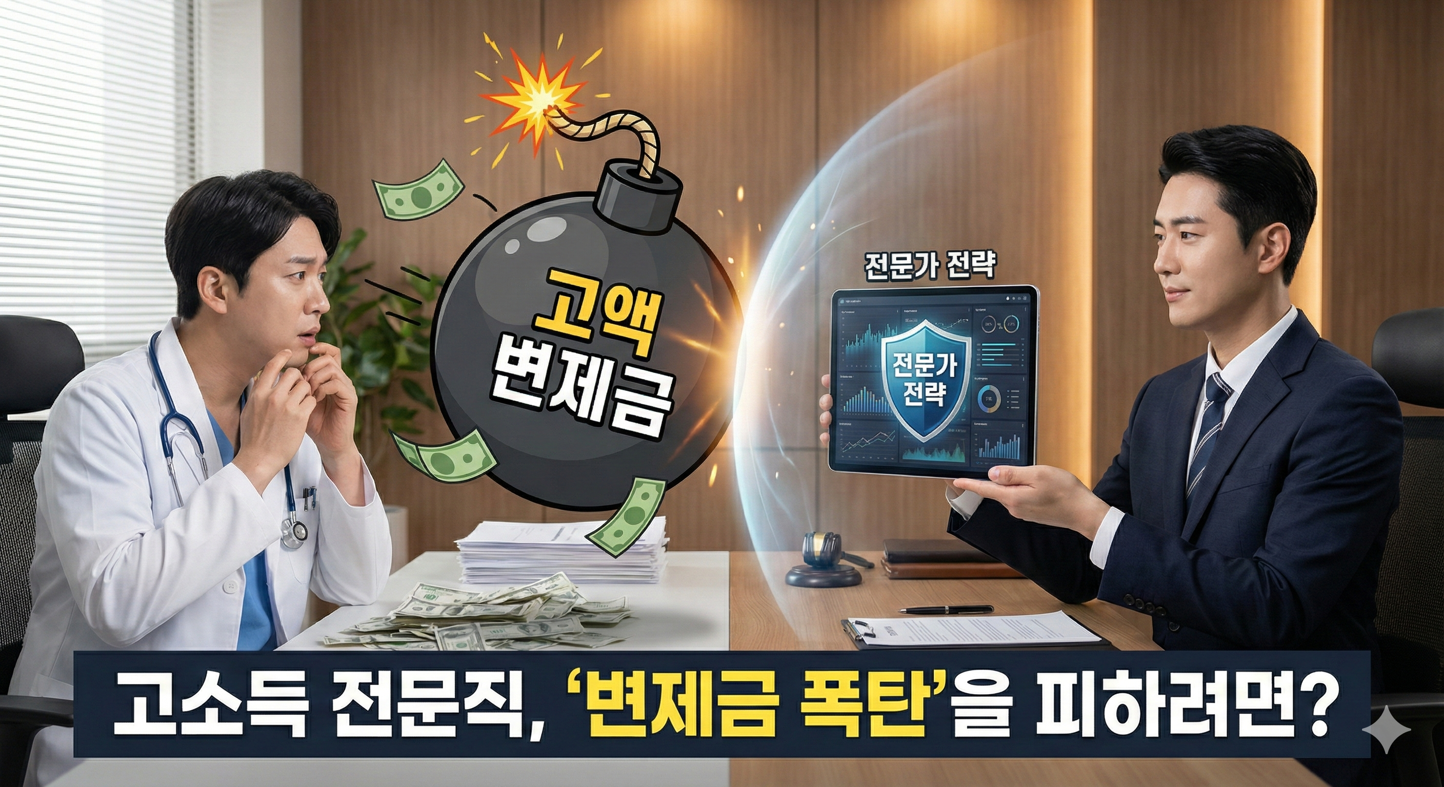 고소득 전문직, '변제금 폭탄'을 피하려면?