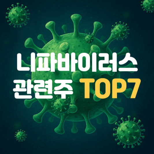 니파바이러스 관련주 대장주 TOP7 썸네일