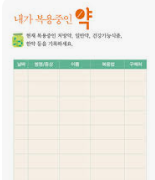 복약수첩