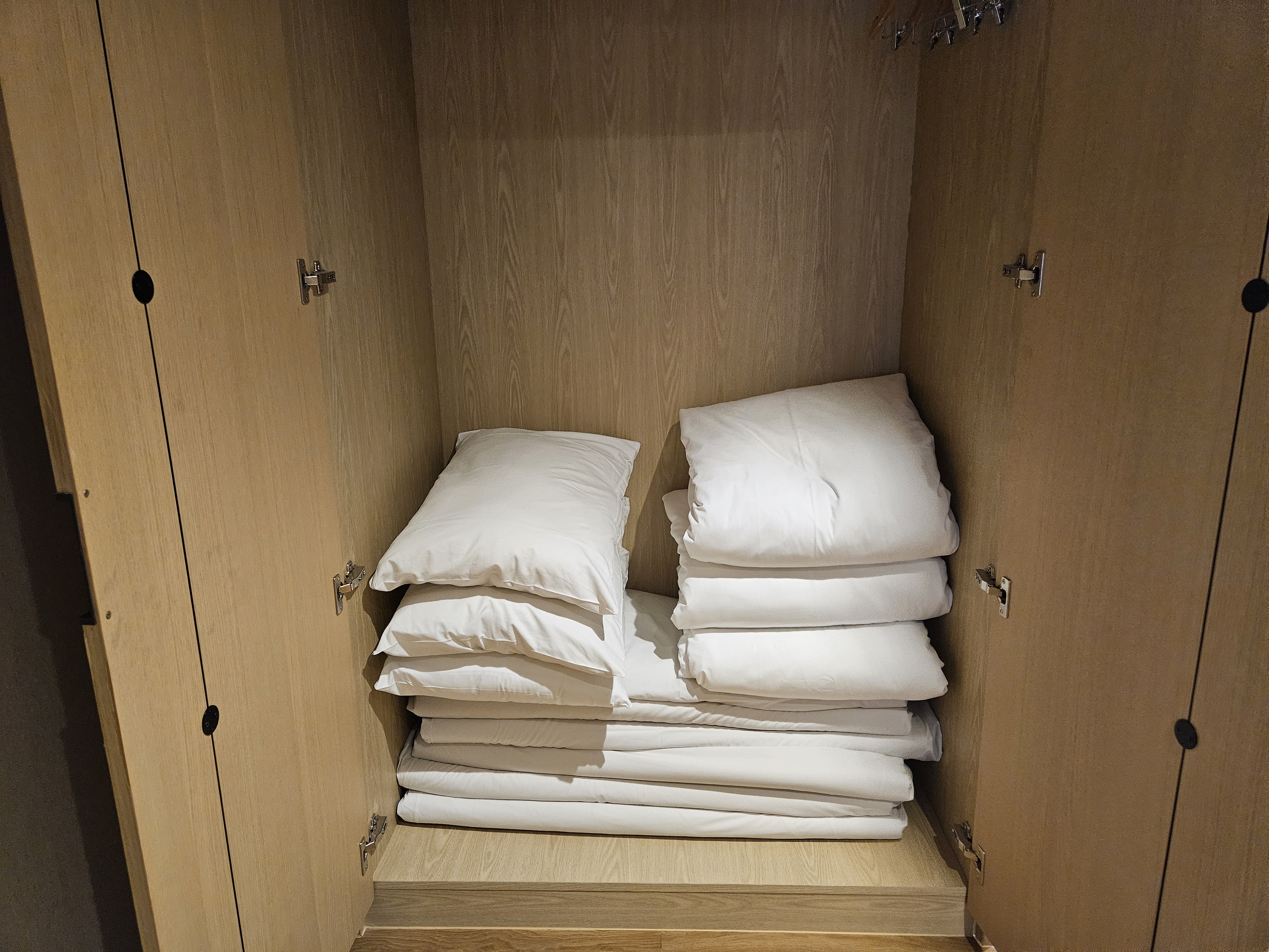 준비된 이불과 요